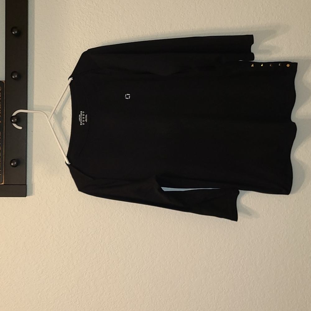 Chase Bank Lands' End ¾ sleeve blouse